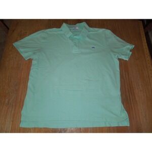 Southern Tide Skipjack Polo Shirt Mens XL Mint Green Short Sleeve Cotton Blend